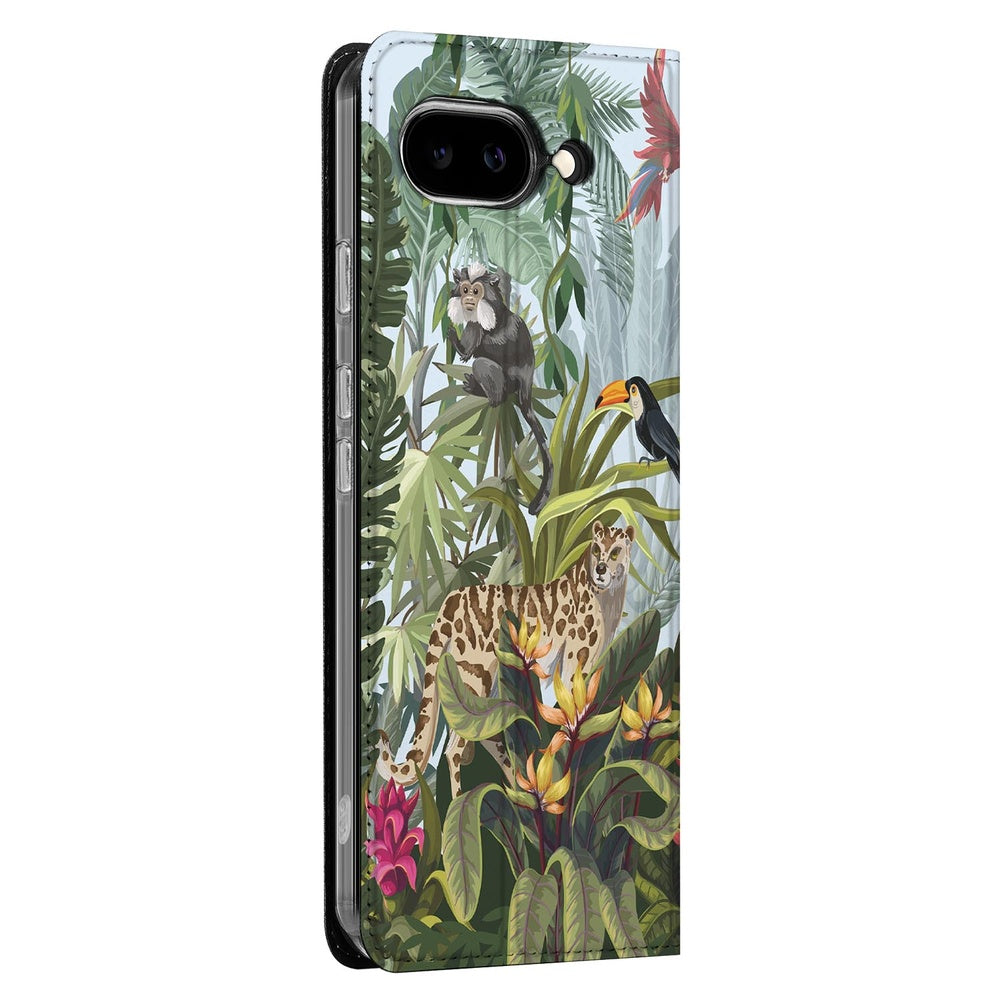Book Wallet Case Google Pixel 9a Jungle