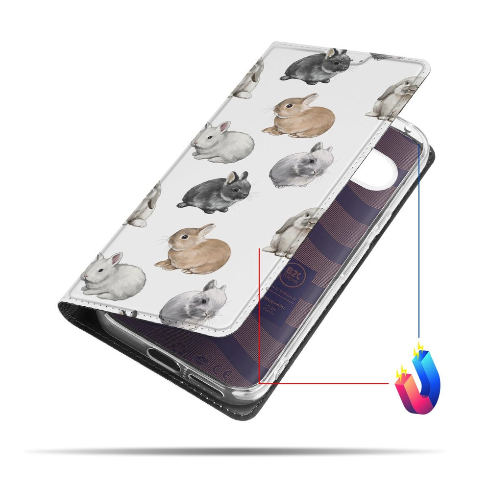 Book Cover Google Pixel 9a Konijntjes