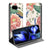 Google Pixel 9a Book Cover Pink Peacock vooraanzicht