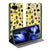 Boekhoes Google Pixel 9a Punk Yellow punk geel zwart patroon voorkant