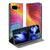 Google Pixel 9a Bookcase Regenboog design voorkant achterkant