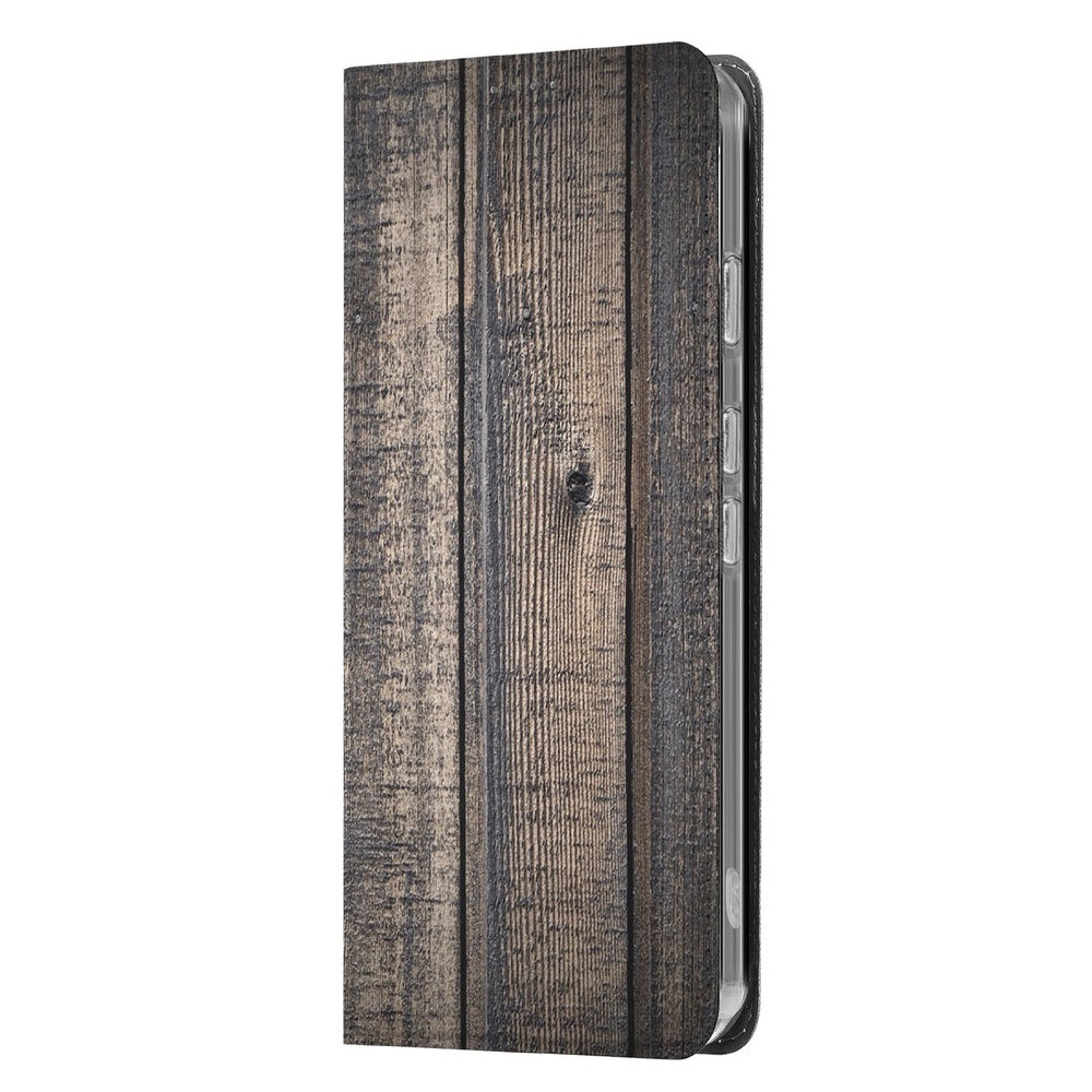 Book Case Google Pixel 9a Steigerhout steigerhout design aanzicht