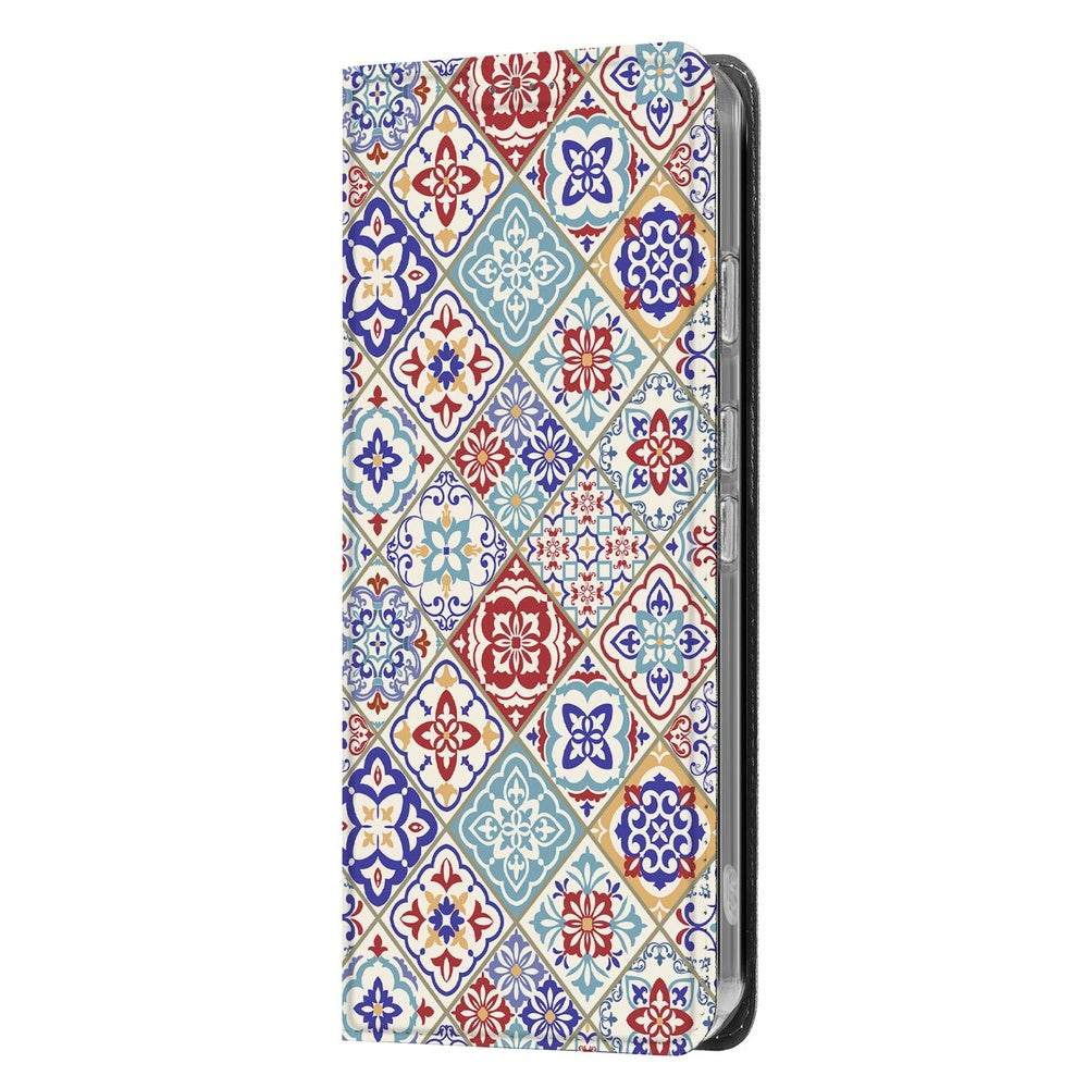 Google Pixel 9a Telefoonhoesje Tiles Color patroon voorkant