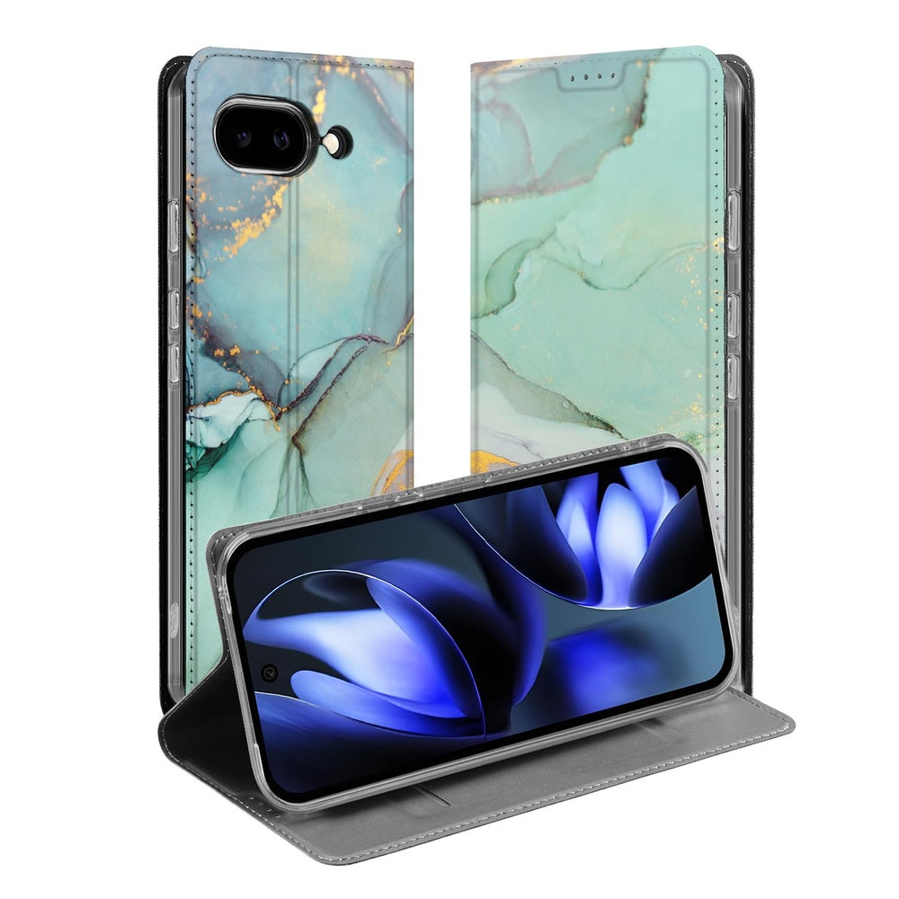 Google Pixel 9a Book Cover Watercolor Mix bookcase design watercolor view