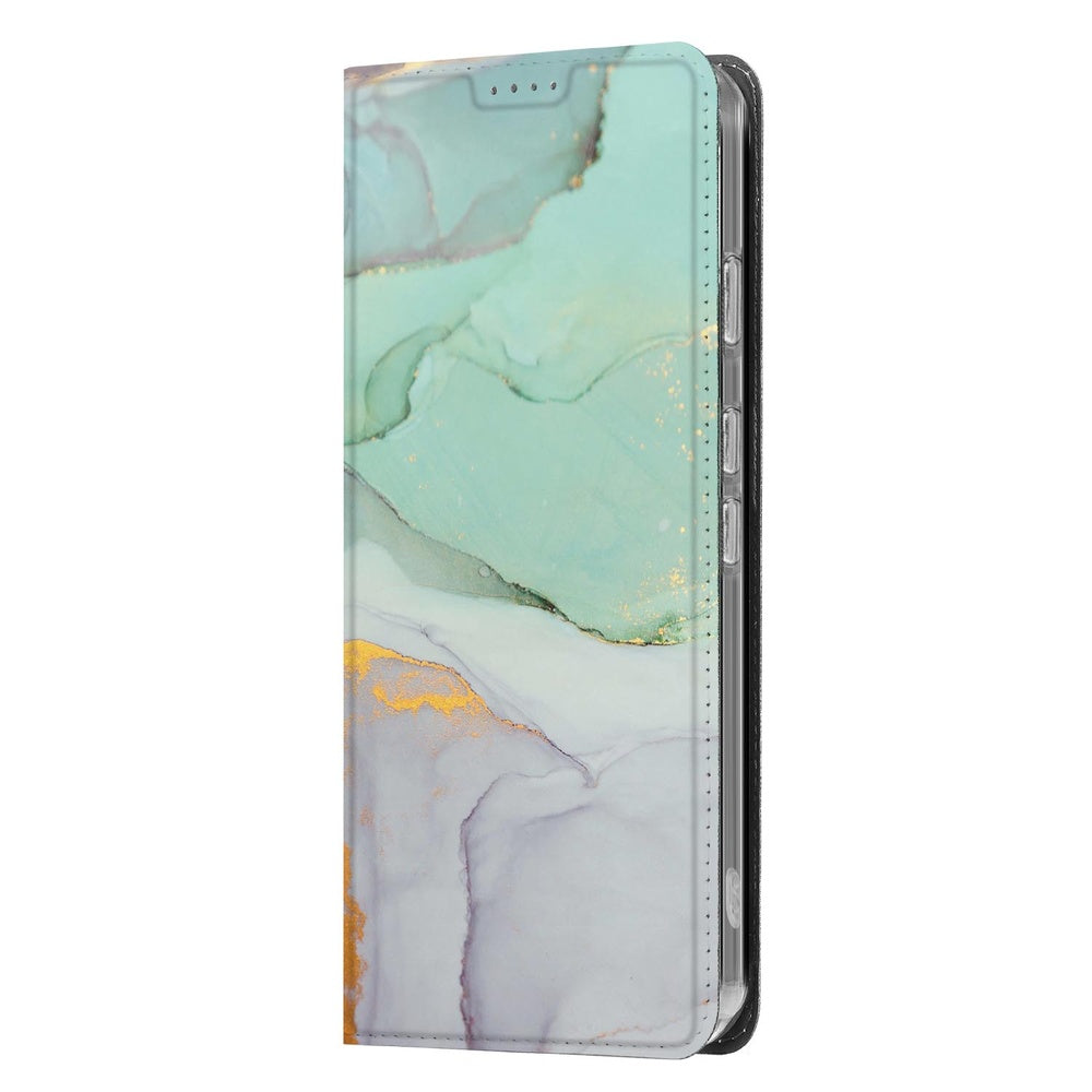 Google Pixel 9a Book Cover Watercolor Mix design waterverf zijkant