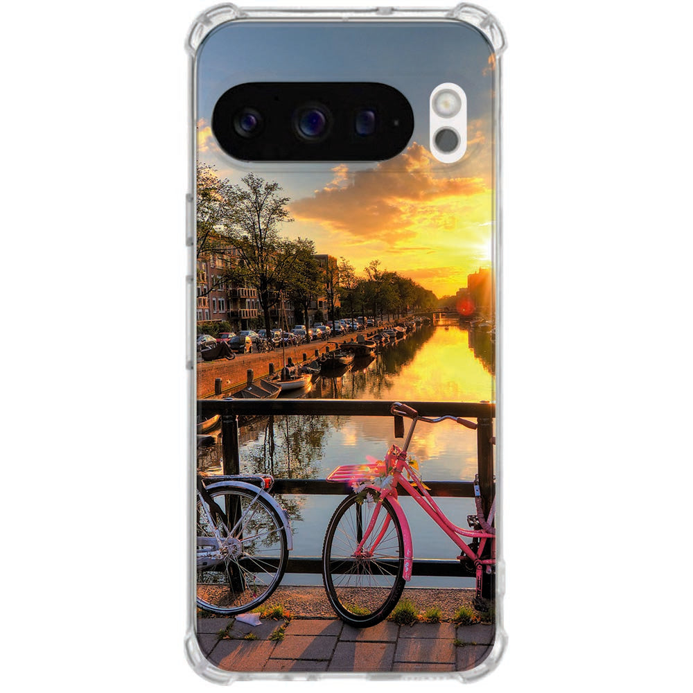 Softcase Google Pixel 10 | Pixel 10 Pro Amsterdamse Grachten Shockproof