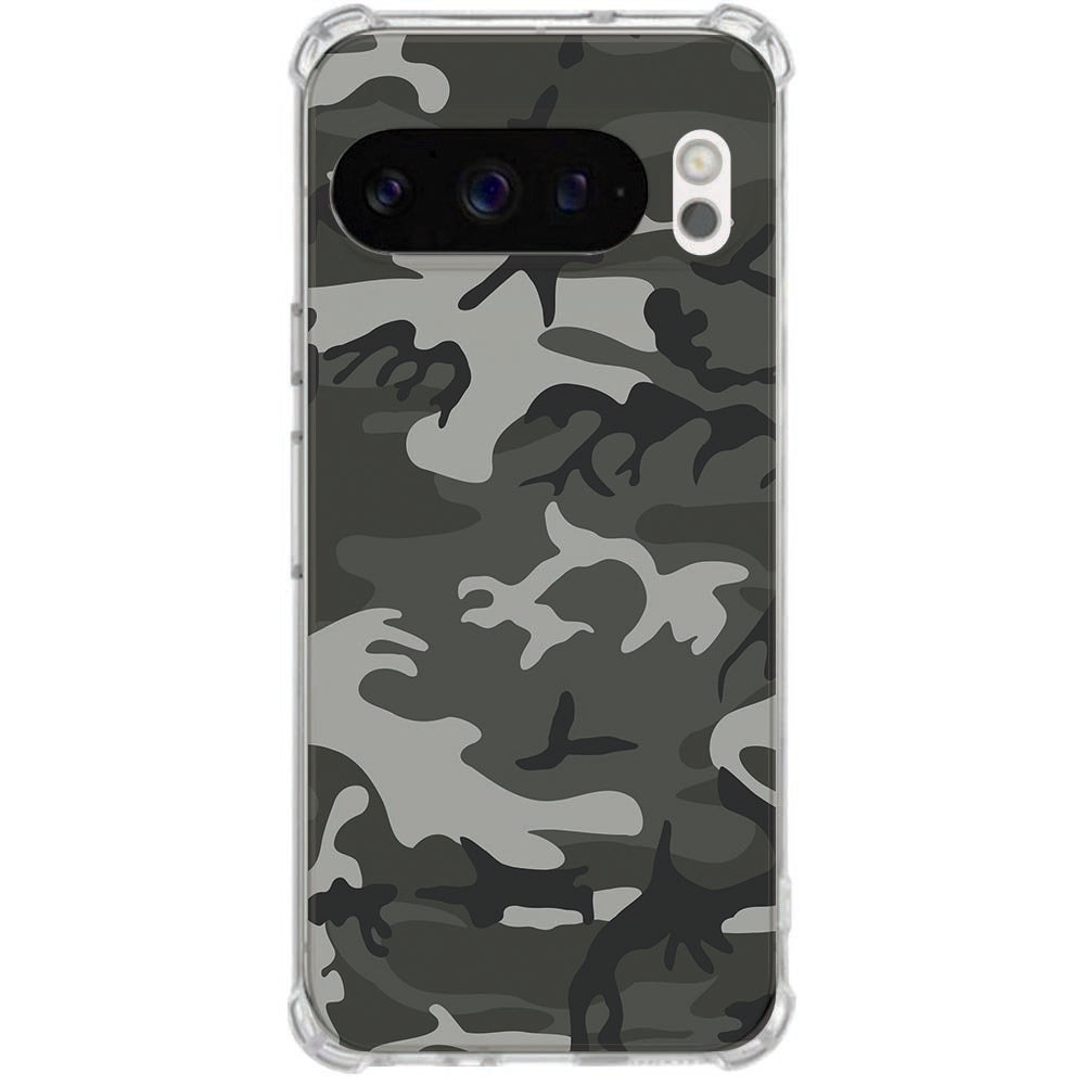 TPU Siliconen Hoesje Google Pixel 10 | Pixel 10 Pro Army Light Valbestendig