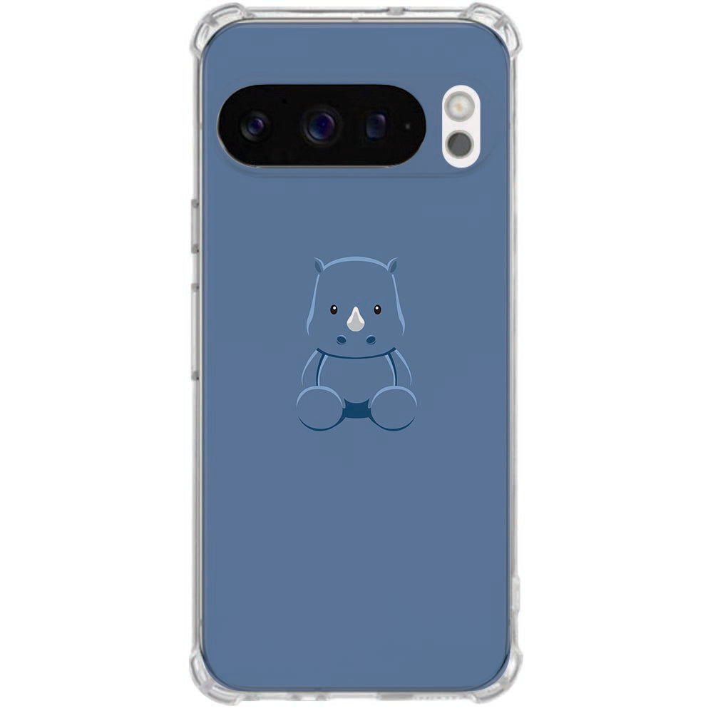 Google Pixel 10 | Pixel 10 Pro TPU Siliconen Hoesje Baby Rhino Shockproof