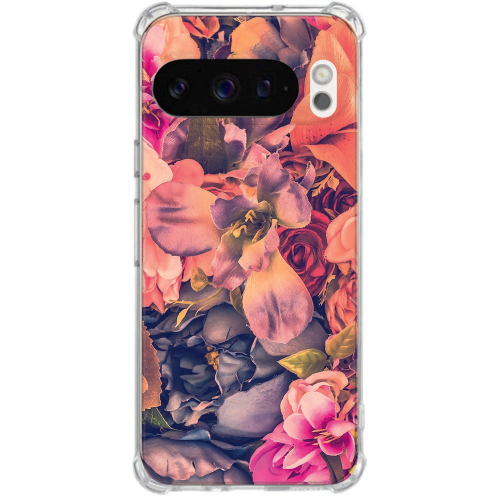 Google Pixel 10 | Pixel 10 Pro Softcase back cover Bosje Bloemen Shockproof