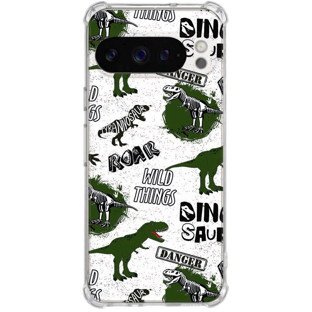 TPU Backcover Google Pixel 10 | Pixel 10 Pro Dinosaurus Antishock