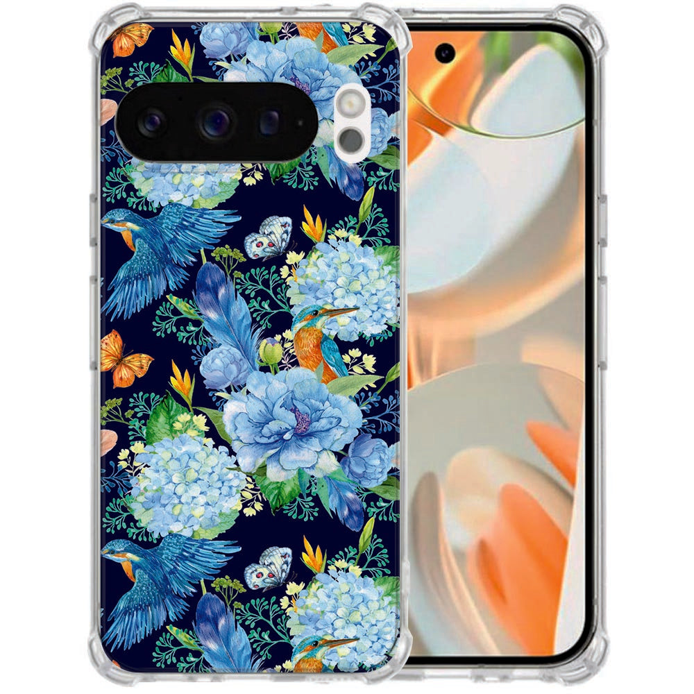 Google Pixel 10 | Pixel 10 Pro Flexibele back cover IJsvogel Shockproof