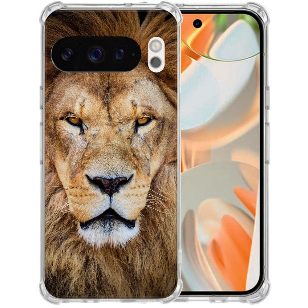 TPU Back Cover Google Pixel 10 | Pixel 10 Pro Leeuw Schokbestendig