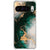 TPU Back Cover Google Pixel 10 | Pixel 10 Pro Marmer Groen Antishock