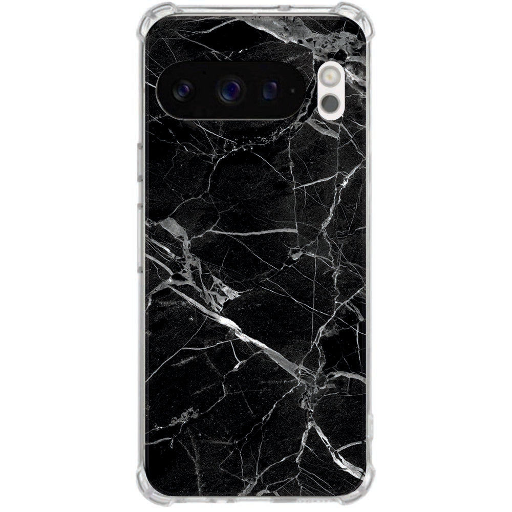 TPU Back Cover Google Pixel 10 | Pixel 10 Pro Marmer Zwart Shockproof