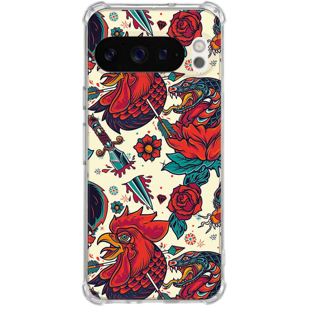 TPU Back Cover Google Pixel 10 | Pixel 10 Pro Old Skool Schokbestendig