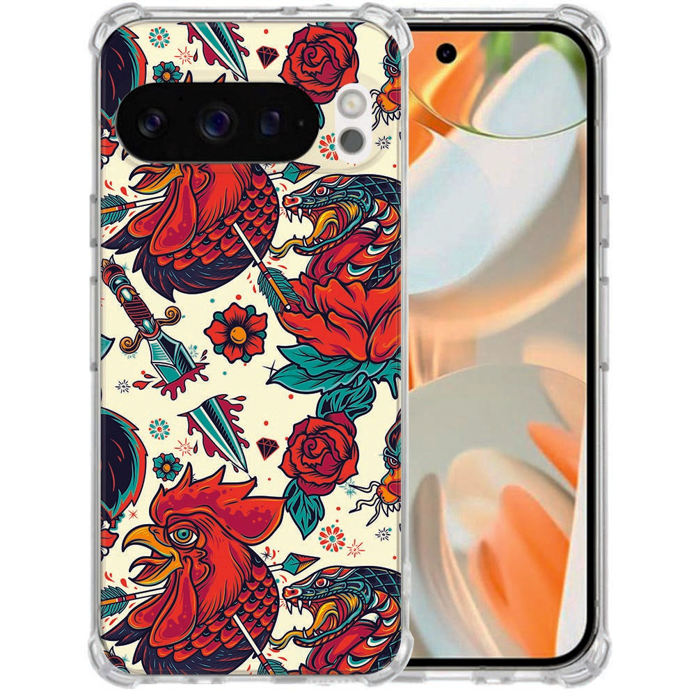 TPU Back Cover Google Pixel 10 | Pixel 10 Pro Old Skool Schokbestendig