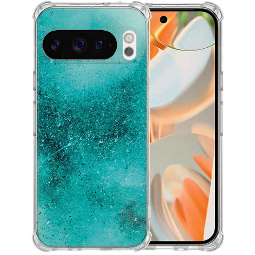 Backcover Hoesje Google Pixel 10 | Pixel 10 Pro Painting Blue Valbestendig