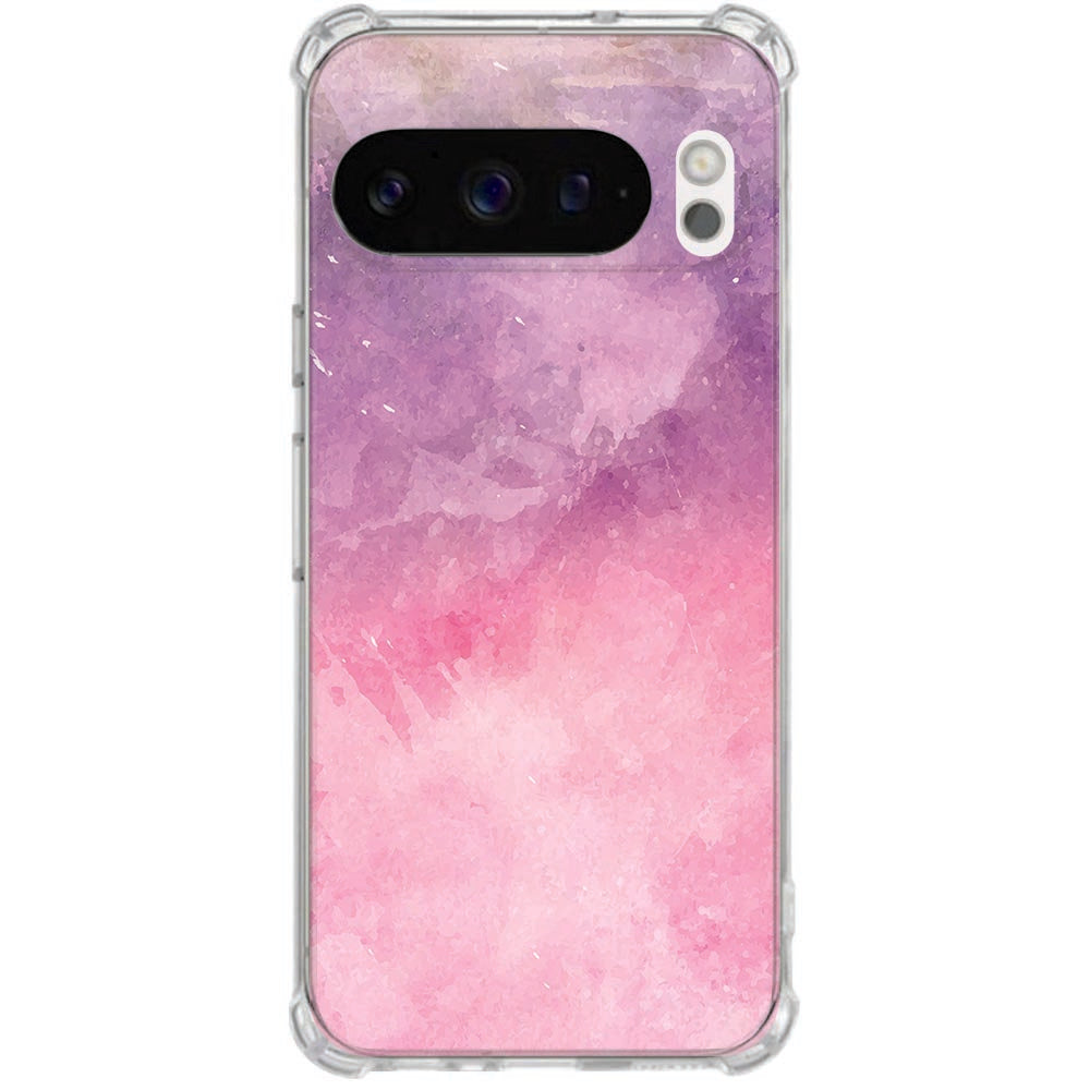 TPU Back Cover Google Pixel 10 | Pixel 10 Pro Pink Purple Paint Antishock
