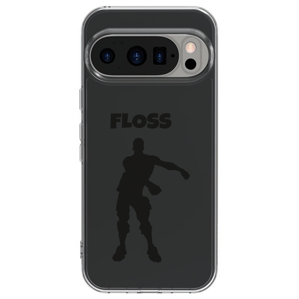 Achterkant van Google Pixel 10 / 10 Pro TPU hoesje Floss