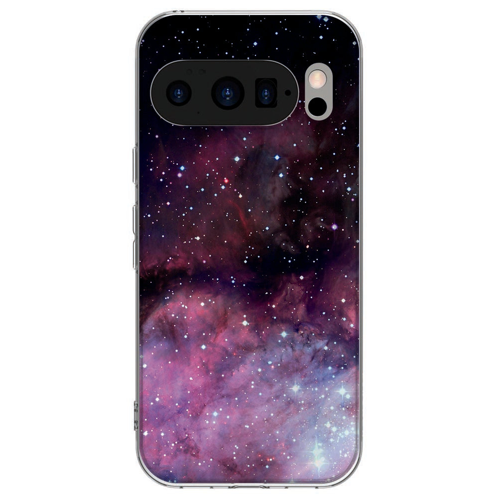 Achterkant van Google Pixel 10 / 10 Pro TPU hoesje Galaxy