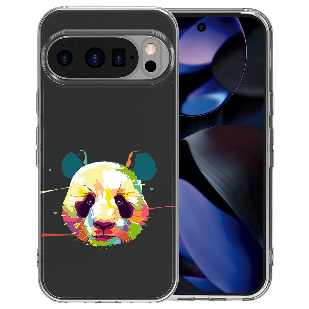 Panda Color hoesje voor Pixel 10 met soft-touch TPU afwerking