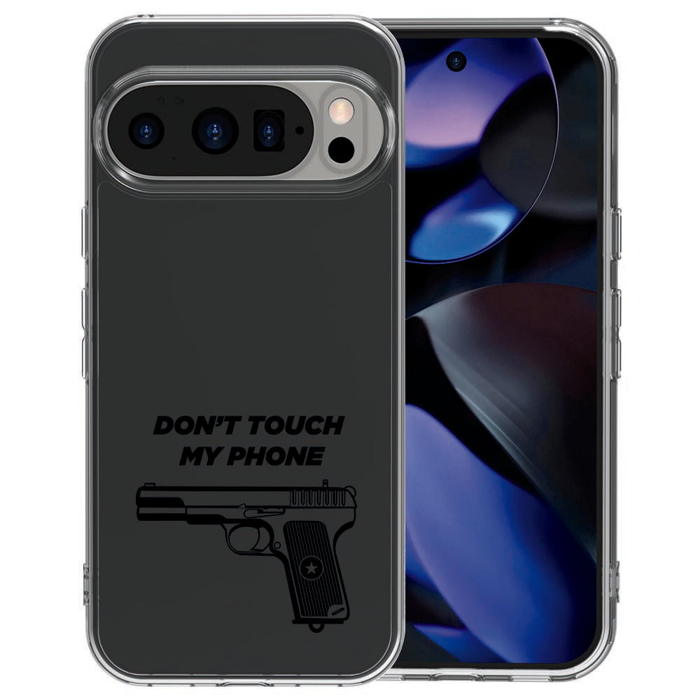 Pistol DTMP hoesje voor Pixel 10 met soft-touch TPU afwerking