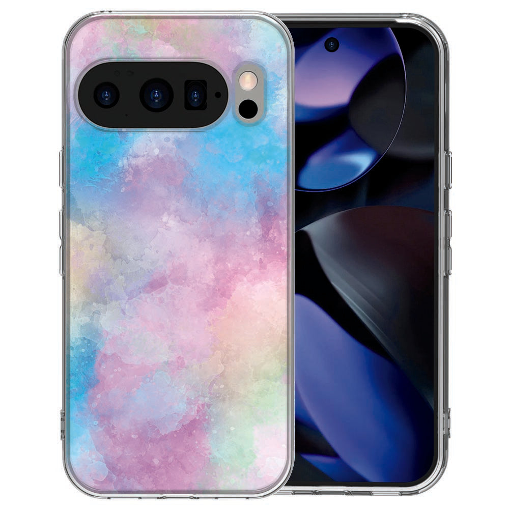 Watercolor Light hoesje voor Pixel 10 met soft-touch TPU afwerking