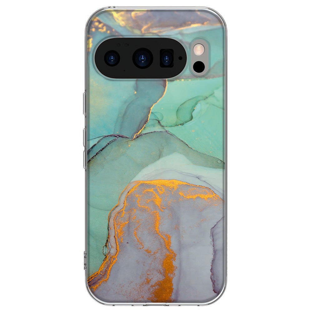 Achterkant van Google Pixel 10 / 10 Pro TPU hoesje Watercolor Mix