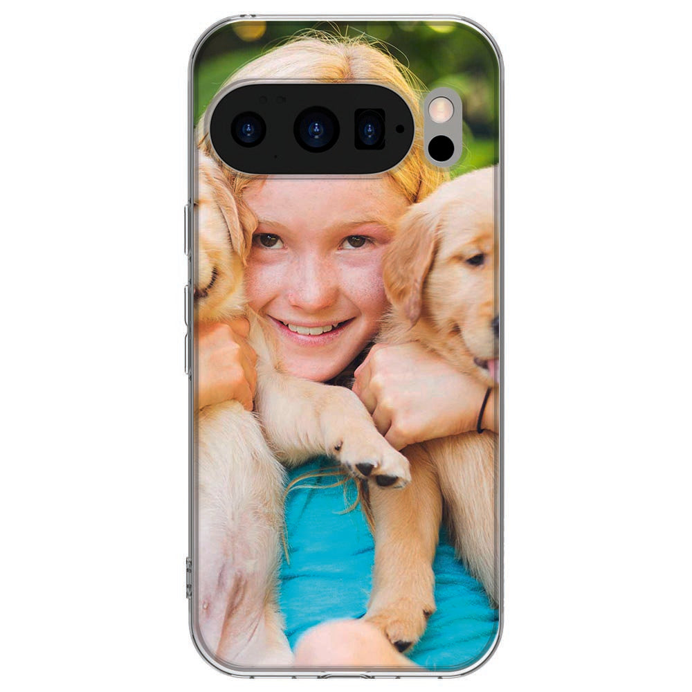 Detail Pixel 10 / 10 Pro TPU hoesje ontwerptool met opties