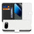 Google Pixel 10a Bookcase Hoesje Wit met Pashouder