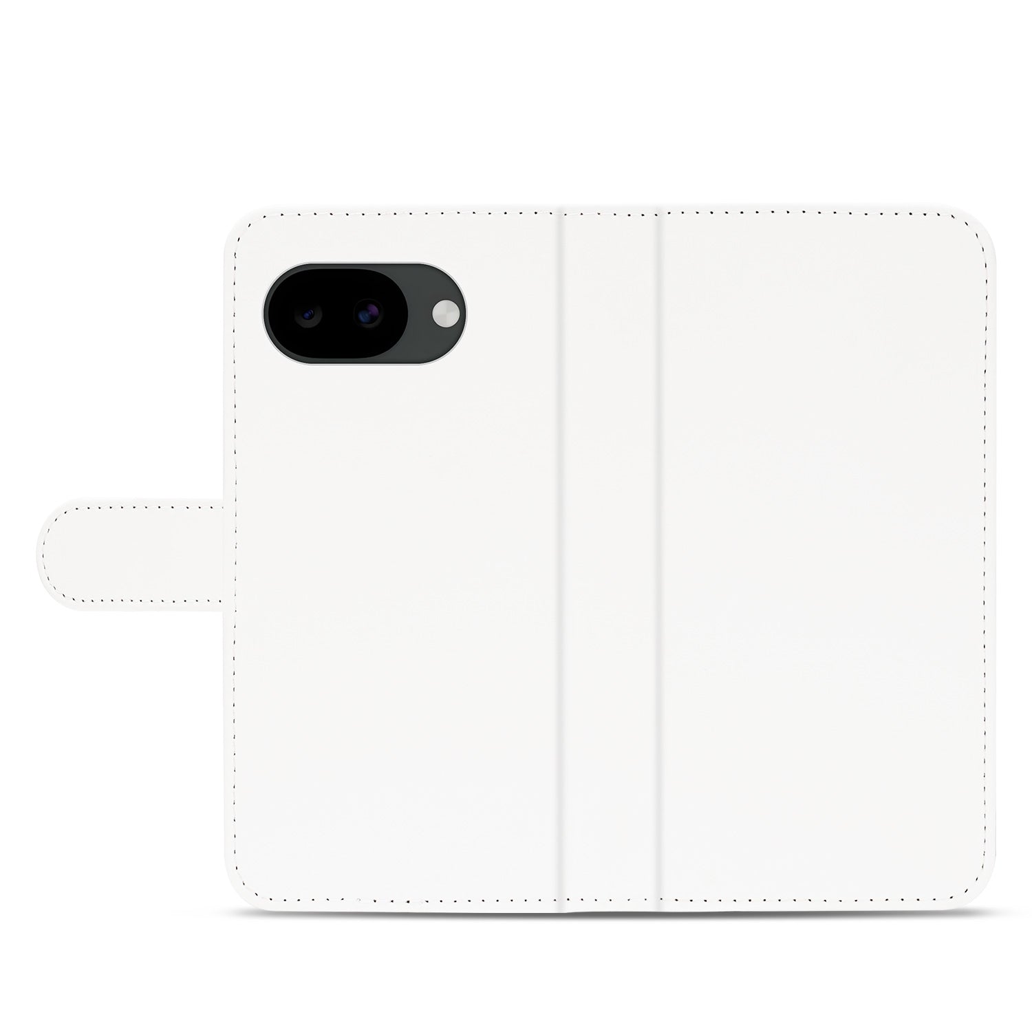 Google Pixel 10a Bookcase Hoesje Wit met Pashouder