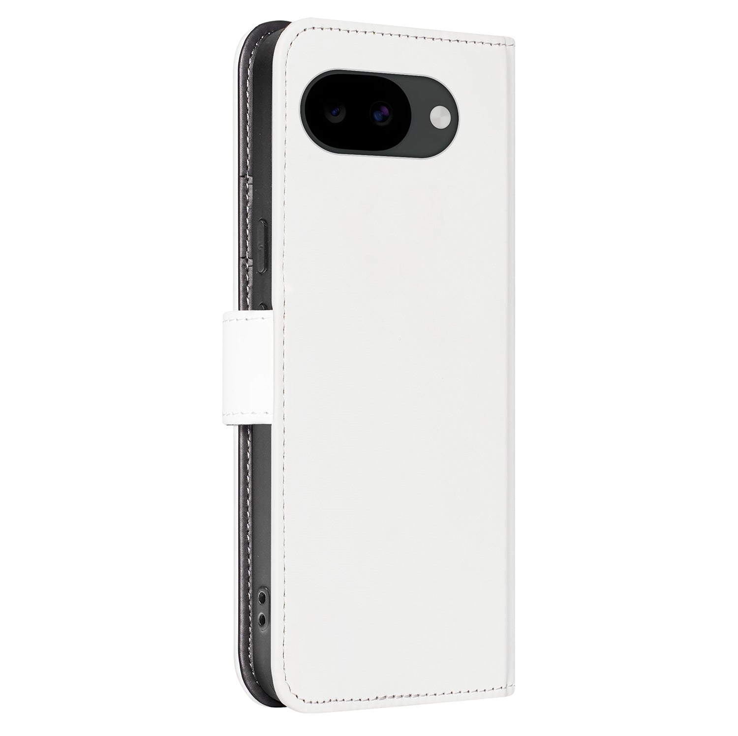 Google Pixel 10a Bookcase Hoesje Wit met Pashouder