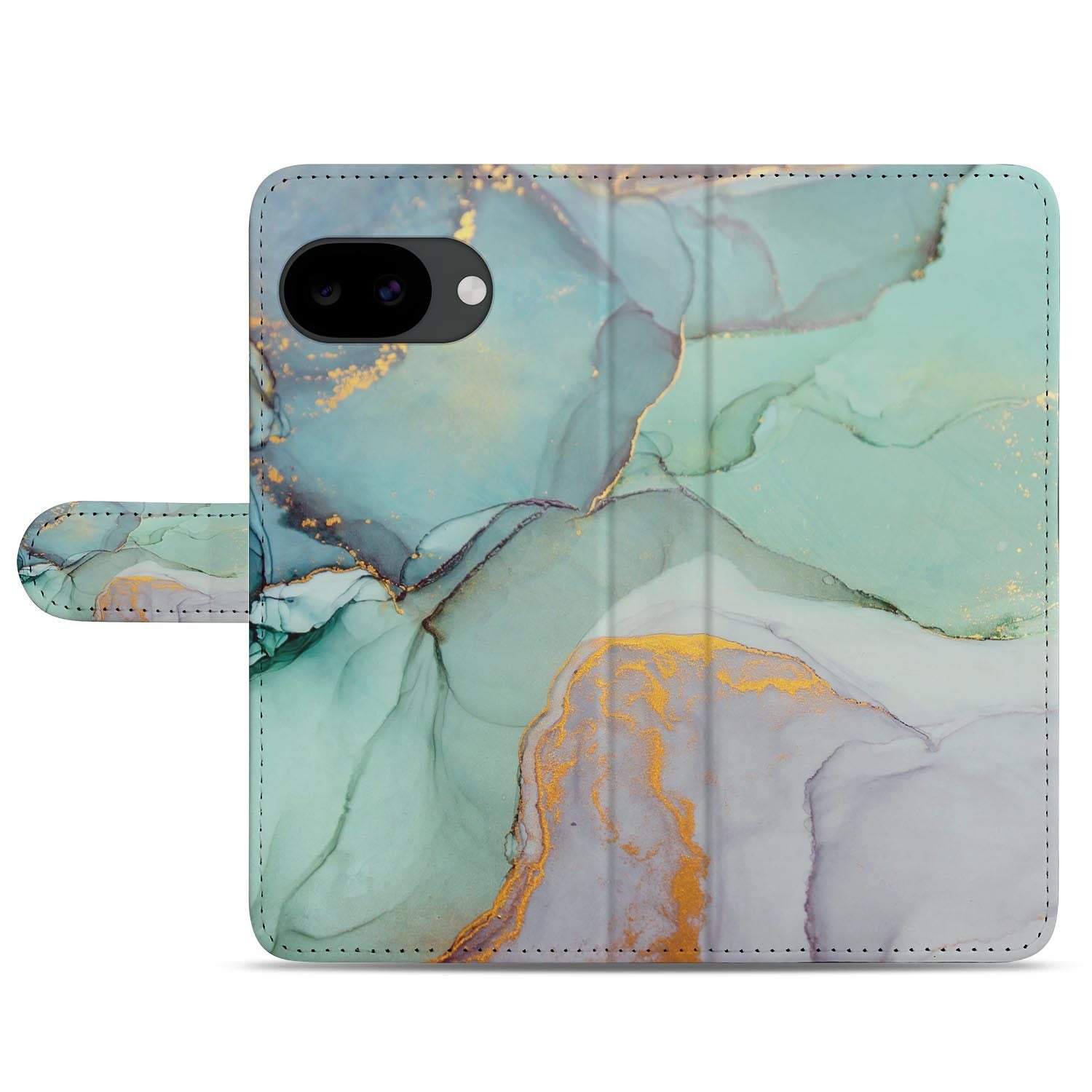Google Pixel 10a portemonnee hoesje met Watercolor Mix design
