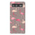 Google Pixel 6 TPU Hoesje Flamingo flamingo design achteraanzicht