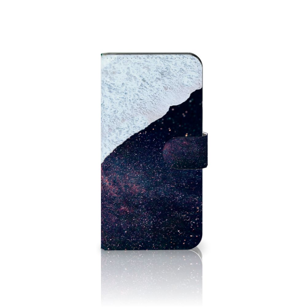 Google Pixel 6A Book Case Sea in Space boekhoesje abstract design vooraanzicht