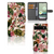 Google Pixel 6A Hoesje Flowers hoesje bloemen tropisch design voorkant binnenkant