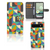 Google Pixel 6A Telefoon Hoesje Funky Retro telefoonhoesje retro design aanzicht