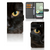 Google Pixel 6A Telefoonhoesje met Pasjes Zwarte Kat design zwarte kat aanzicht