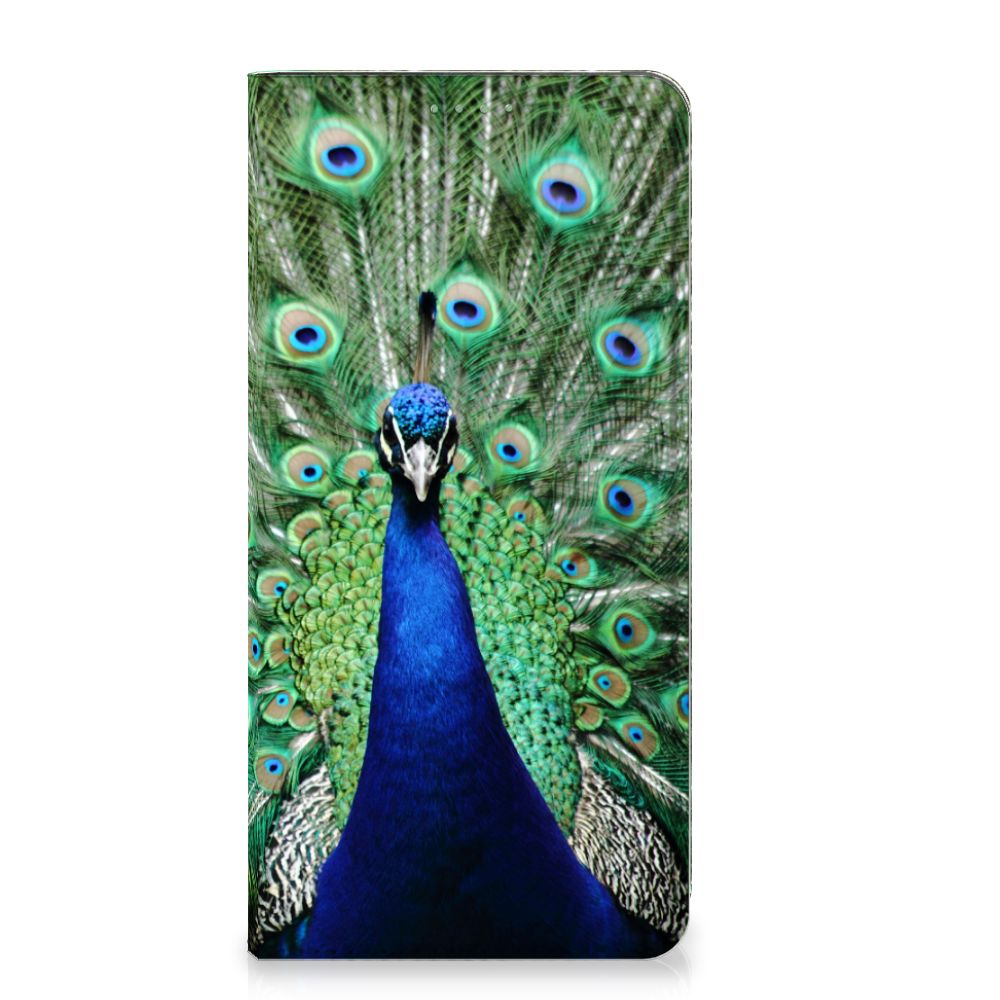 Google Pixel 7 Hoesje maken Pauw hoesje pauw vooraanzicht