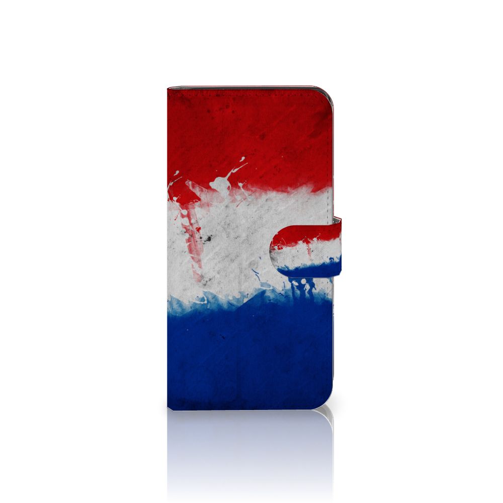 Google Pixel 7A Bookstyle Case Nederland met Nederlandse vlag design in vooraanzicht