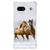 Google Pixel 7A Case Anti-shock Paarden paarden rennend ontwerp
