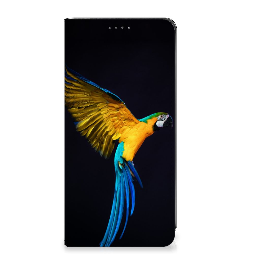 Google Pixel 7A Hoesje maken Papegaai design papegaai aanzicht