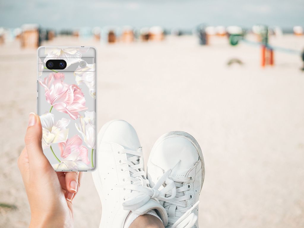 Google Pixel 7A TPU Case Lovely Flowers B2C Telecom