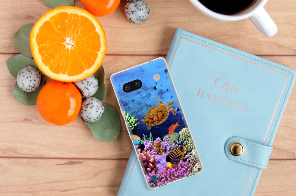Google Pixel 7A TPU Hoesje Vissen B2C Telecom