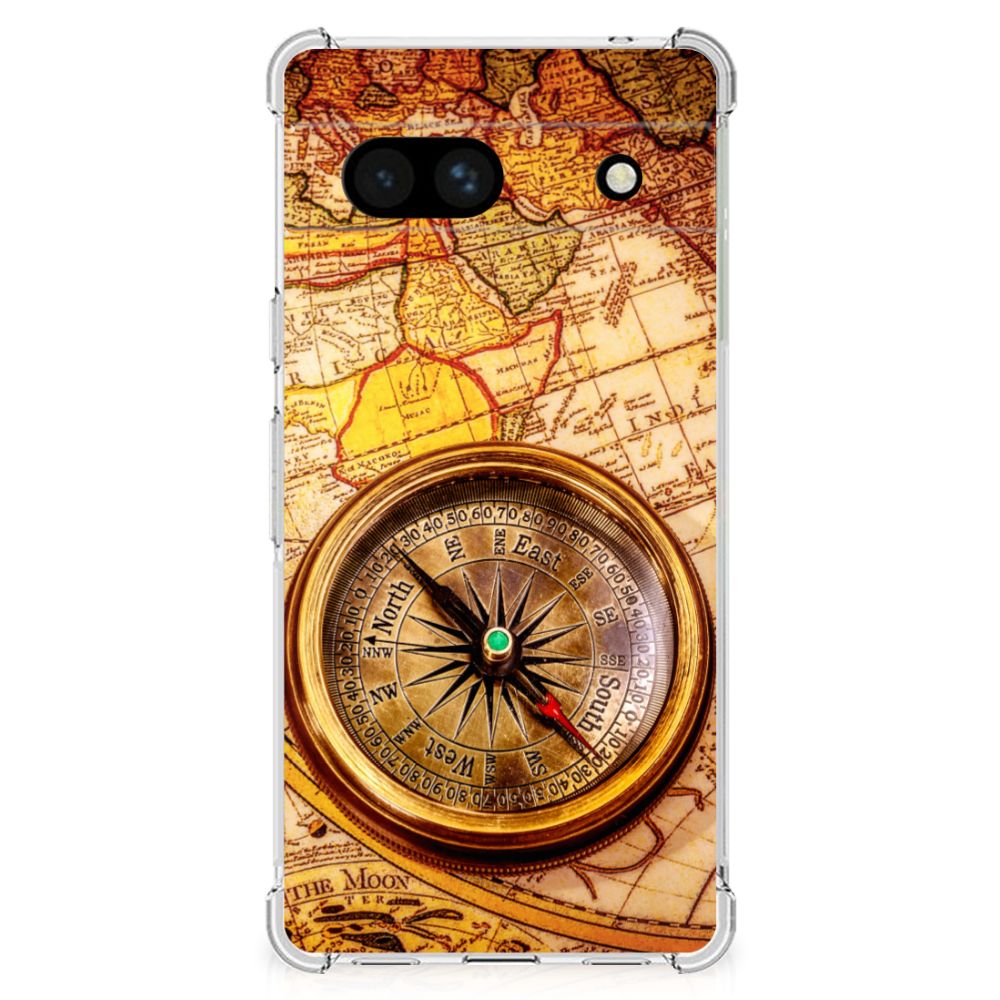 Google Pixel 7A Telefoonhoesje met valbescherming Kompas B2C Telecom