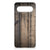 Google Pixel 8 Bumper Hoesje Steigerhout design steigerhout aanzicht
