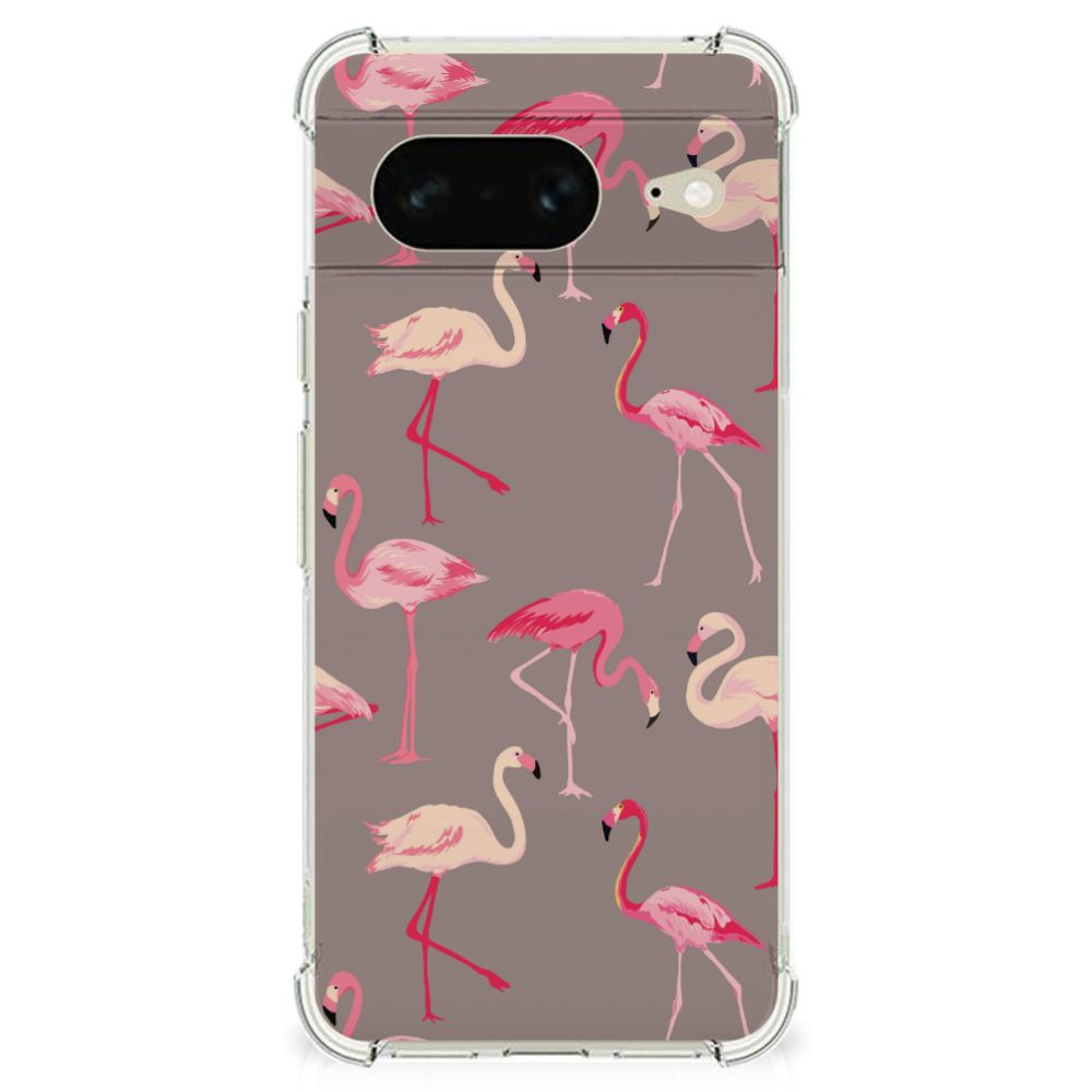 Google Pixel 8 Case Anti-shock Flamingo B2C Telecom