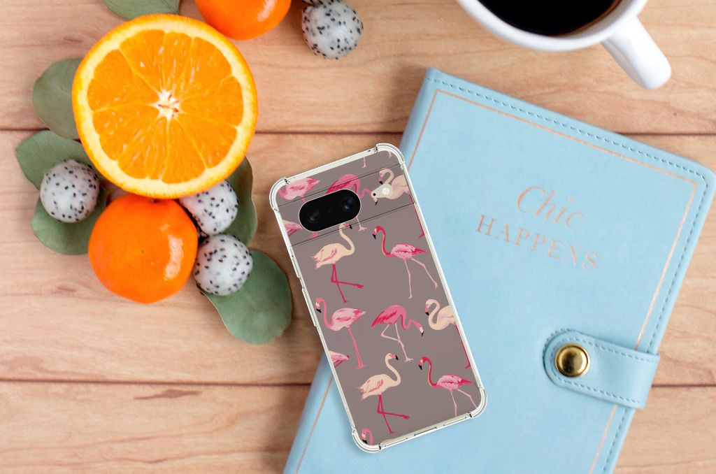 Google Pixel 8 Case Anti-shock Flamingo B2C Telecom