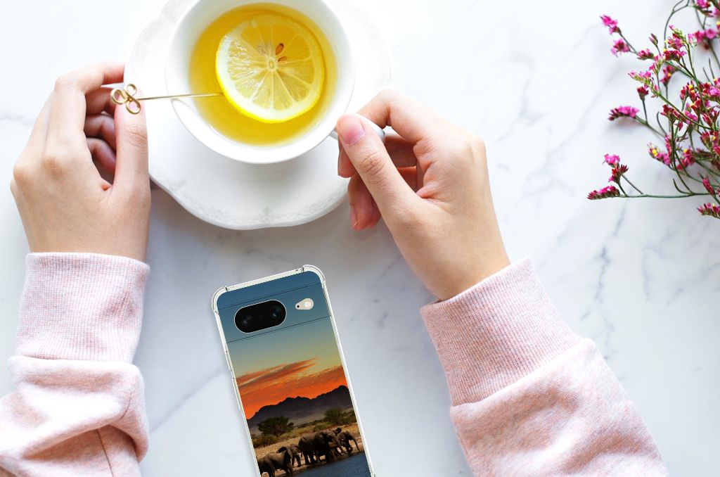 Google Pixel 8 Case Anti-shock Olifanten B2C Telecom