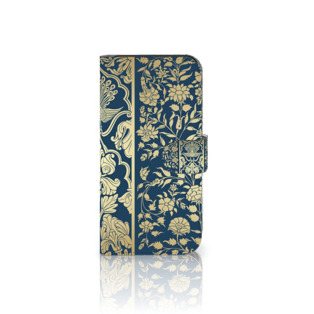 Google Pixel 8 Hoesje Beige Flowers design beige bloemen aanzicht